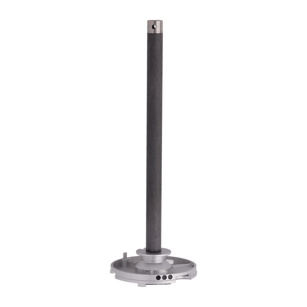 Adaptor plates; base: aluminium; stem: carbon fiber