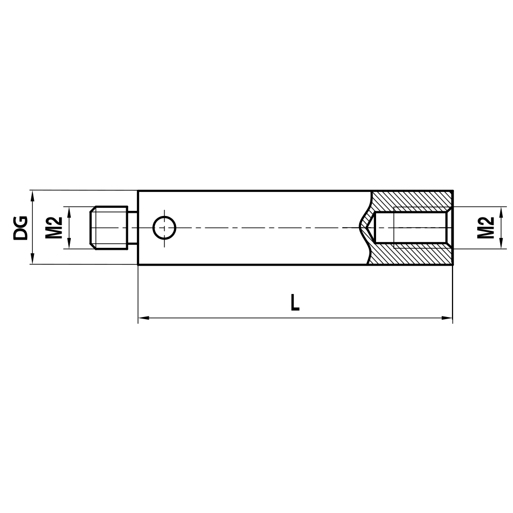Drawing of product VI M2 000 03 020