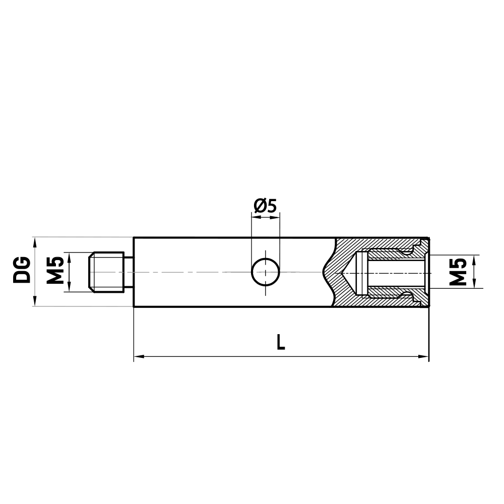 Drawing of product VA M5 000 11 040