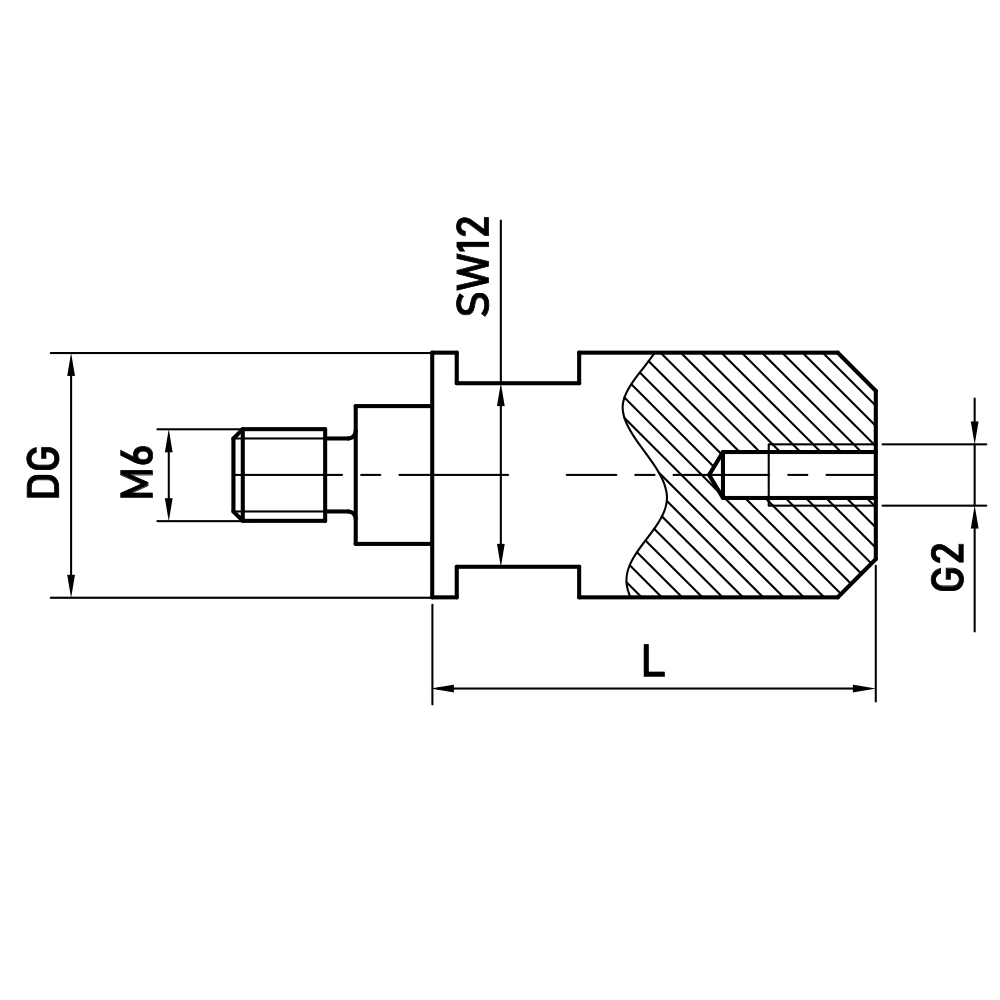 Drawing of product RI M6 200 16 029