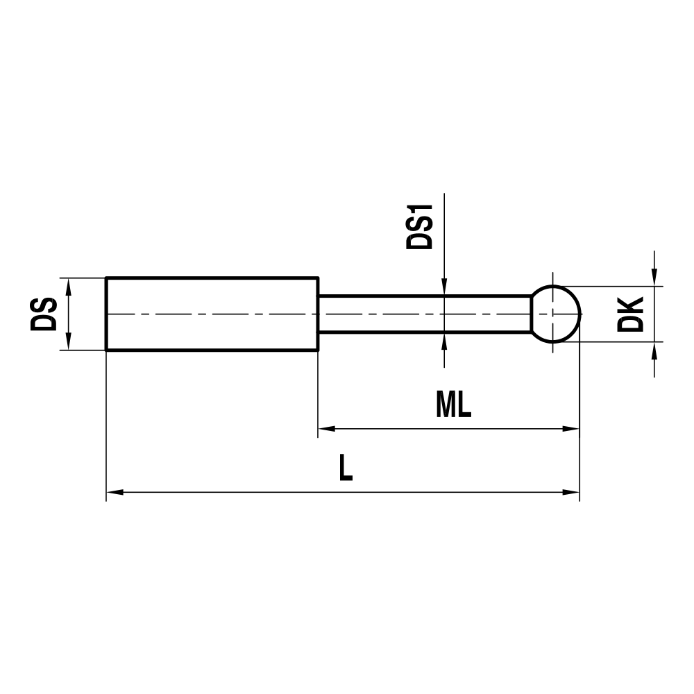 Drawing of product KT M5 010 04 060