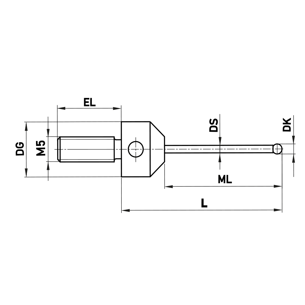 Drawing of product LH M5 050 19 043