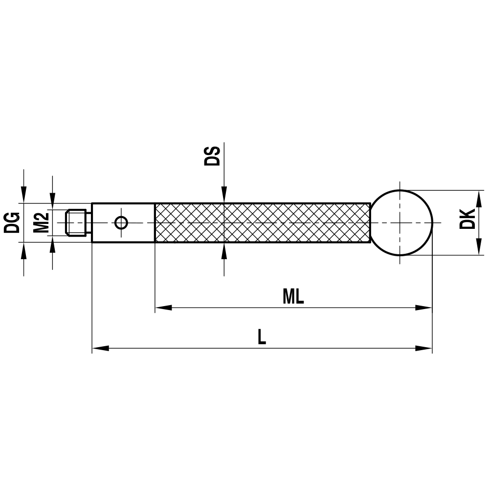 Drawing of product TC M2 040 03 032
