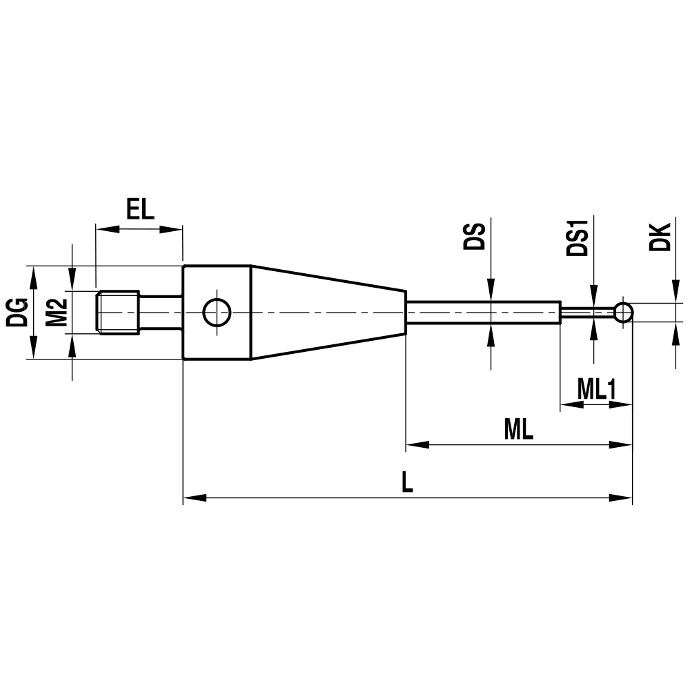 Drawing of product TH M2 005 03 019