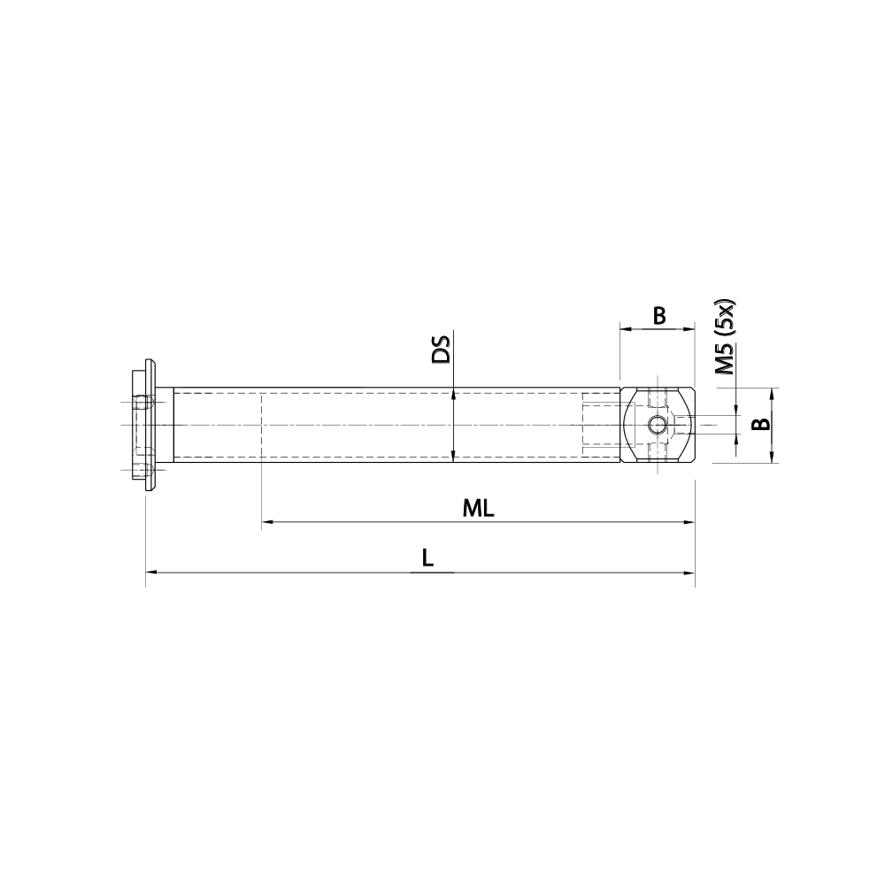 Drawing of product TV M5 011 15 040