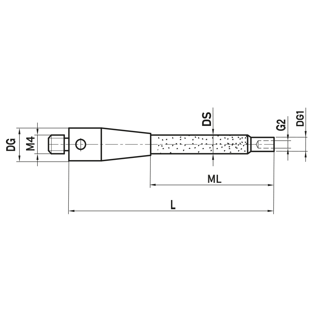 Drawing of product RK M4 300 07 050
