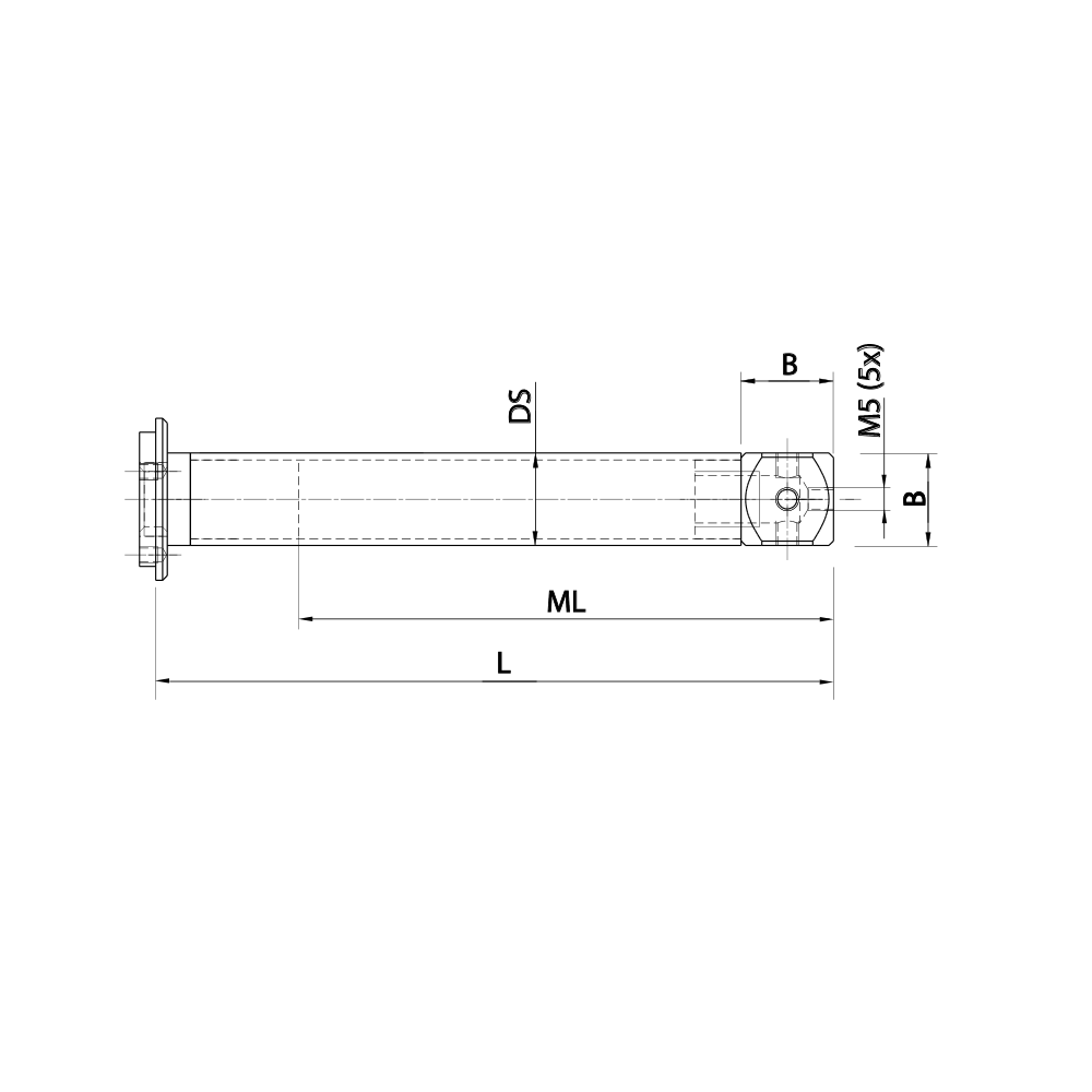 Drawing of product TV M5 011 15 080