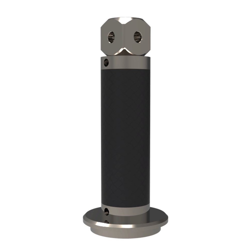 Extension; base: titanium; stem: carbon fiber